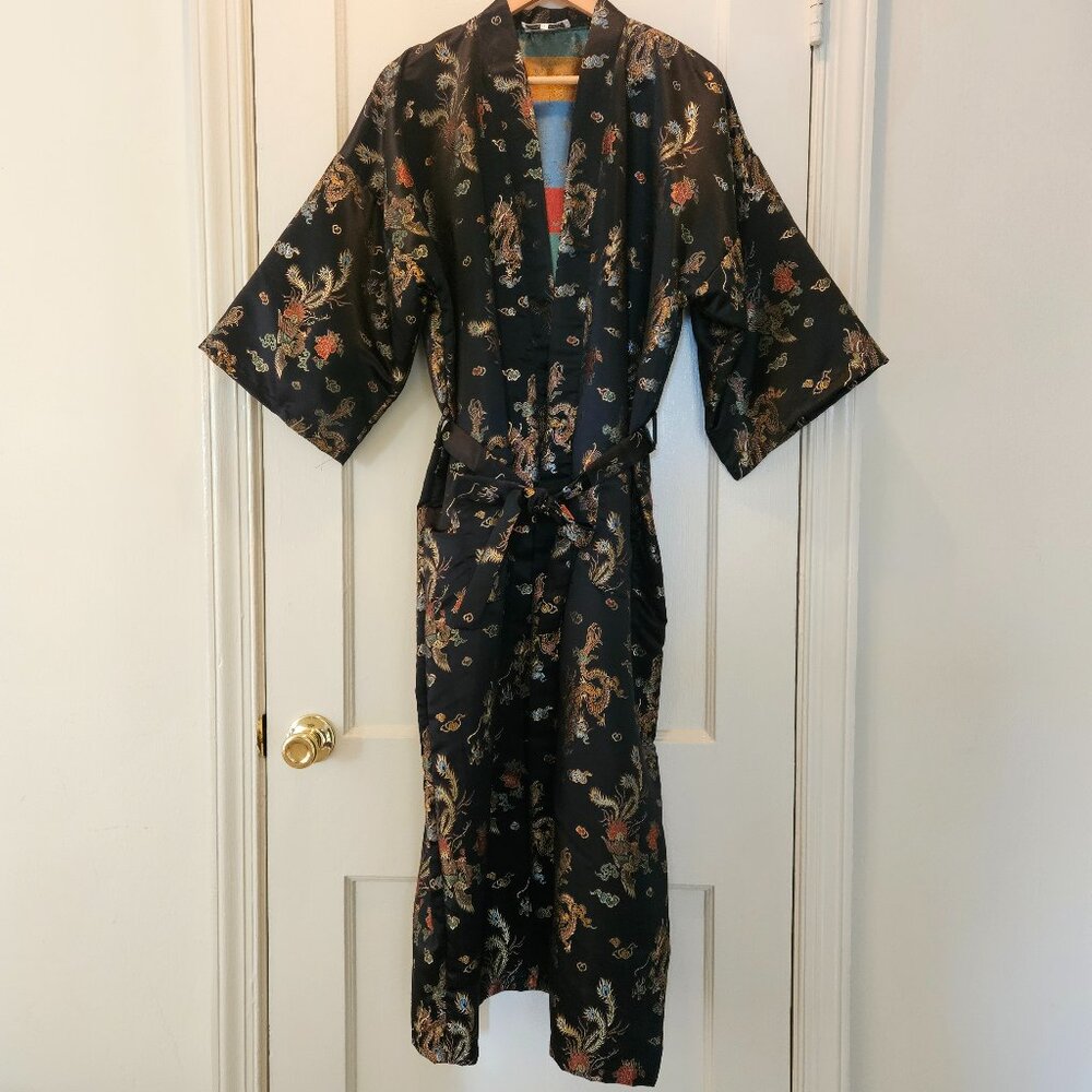 Silk Brocade Robe
